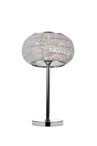 1 Light Table Lamp with Chrome finish