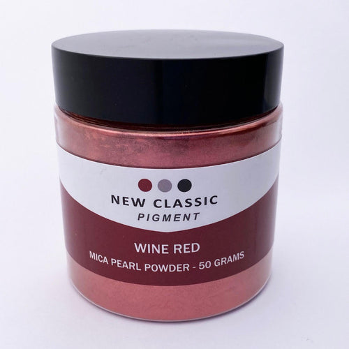 Red Wine Mica Powder for Epoxy Resin 50 Grams