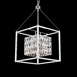 Arya 45 Light Chandelier With Black Finish