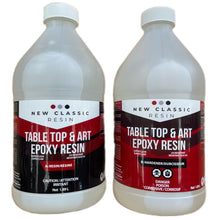 Load image into Gallery viewer, EPOXY RESIN for ART, CRAFT &amp; TABLE TOPS. SUPER CLEAR 1 GAL KIT - FREE EXPRESS SHIPPING