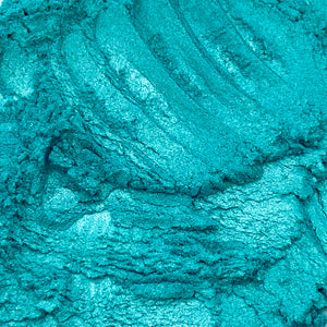 Turquoise Green Mica Powder for Epoxy Resin 50 Grams