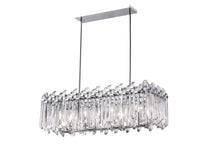 Load image into Gallery viewer, 8 Light Chandelier with Chrome Finish