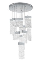 Load image into Gallery viewer, LED Chandelier with Pewter Finish