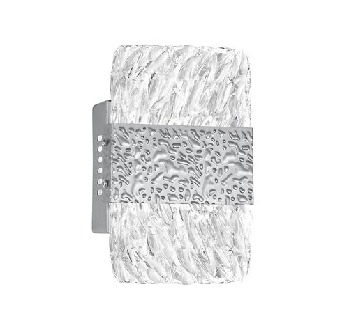 LED Wall Sconce with Pewter Finish