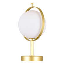 Load image into Gallery viewer, 1 Light Table Lamp with Brass Finish
