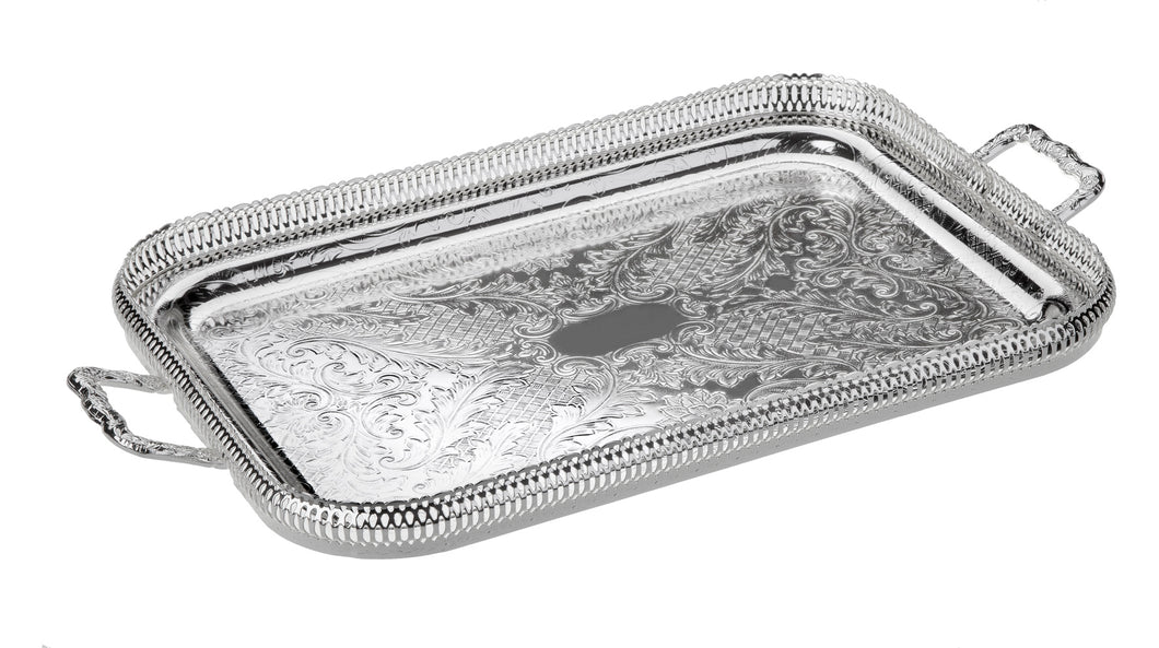 Oblong Gallery Tray-Handles