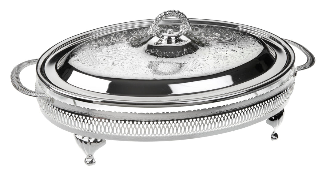 Large Oval Casserole-Lid