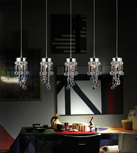 Load image into Gallery viewer, 5 Light Multi Light Pendant with Chrome finish