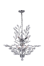 Load image into Gallery viewer, 9 Light  Chandelier with Chrome finish