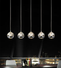 Load image into Gallery viewer, 5 Light Multi Light Pendant with Chrome finish