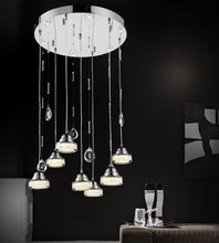 Load image into Gallery viewer, LED Down Chandelier with Chrome finish