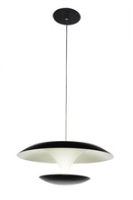 Load image into Gallery viewer, LED Down Mini Pendant with Black &amp; White finish