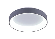 Load image into Gallery viewer, LED Drum Shade Flush Mount with White finish