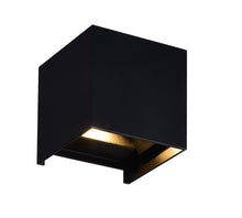 Load image into Gallery viewer, LED Wall Sconce with Black Finish