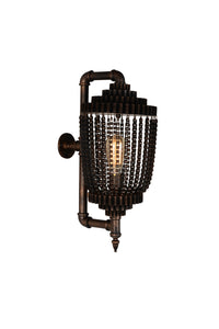 1 Light Wall Sconce with Speckled copper finish