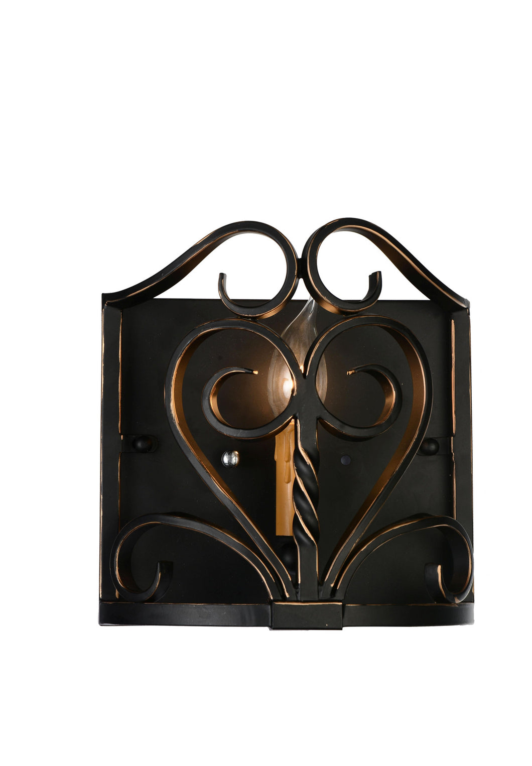 1 Light Wall Sconce with Autumn Bronze finish