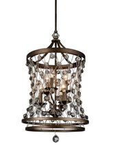 Load image into Gallery viewer, 6 Light Up Chandelier with Speckled Bronze finish