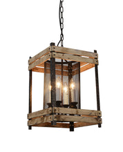 Load image into Gallery viewer, 4 Light Up Chandelier with Blackened Copper finish