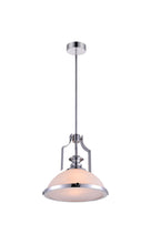Load image into Gallery viewer, 1 Light Down Pendant with Chrome finish