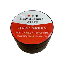Load image into Gallery viewer, Dark Green 50 Grams Solid Color Paste Highly Concentrated