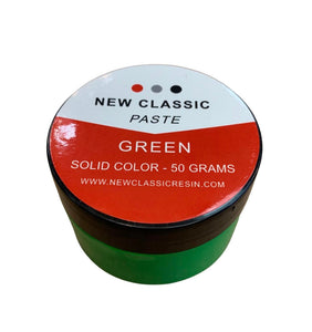 Green 50 Grams Solid Color Paste Highly Concentrated