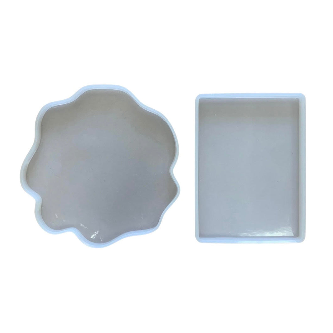 2 Pcs. Silicone Molds for Epoxy Resin