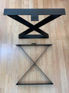 TABLE LEGS - X SHAPE LARGE