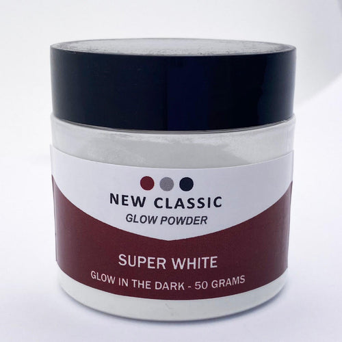 Super White Glow Powder 50 Grams for Epoxy Resin