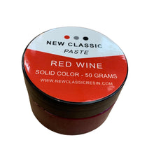 Load image into Gallery viewer, Red Wine 50 Grams Solid Color Paste Highly Concentrated