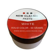 Load image into Gallery viewer, White 50 Grams Solid Color Paste Highly Concentrated