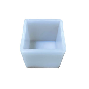 2.5"x 2.5"x 2.5" Deep Shiny Cube Silicone Mold For Epoxy Resin