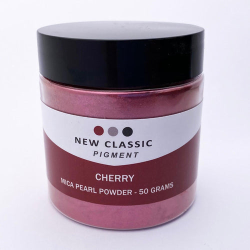 Cherry Metallic Mica Powder for Epoxy Resin 50 Grams